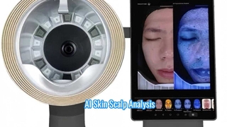 AI Skin Scalp Analyzer Pro Beauty Clinic Tool