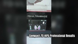 جهاز HIFU 7D مدمج للصالونات الصغيرة والمنتجعات الصحية المتوسطة