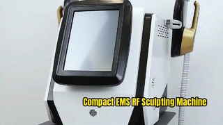 Compact EMS and RF Body Sculpting Machine for Salons