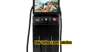 Mesin Laser 2-in-1: Menghilangkan Rambut & Tato
