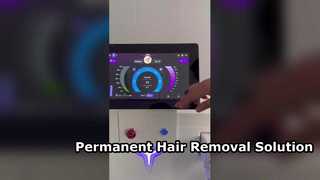Mesin Penghilang Bulu Laser Pro untuk Klinik